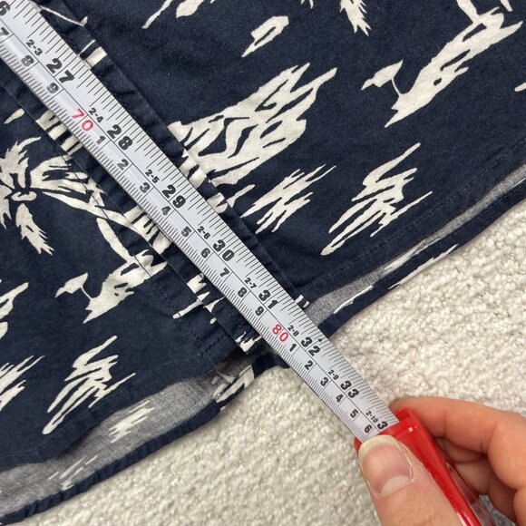 Jachs New York Shirt Men’s XL Blue Palm Tree Sail Boat AOP Short Sleeve Hawaiian - Picture 8 of 14